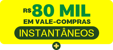 R$ 80 mil em vale-compras instantâneos