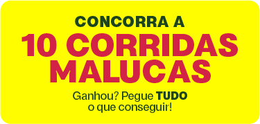 Concorra a 10 Corridas Malucas. Ganhou? Pegue tudo o que conseguir em 3 minutos!